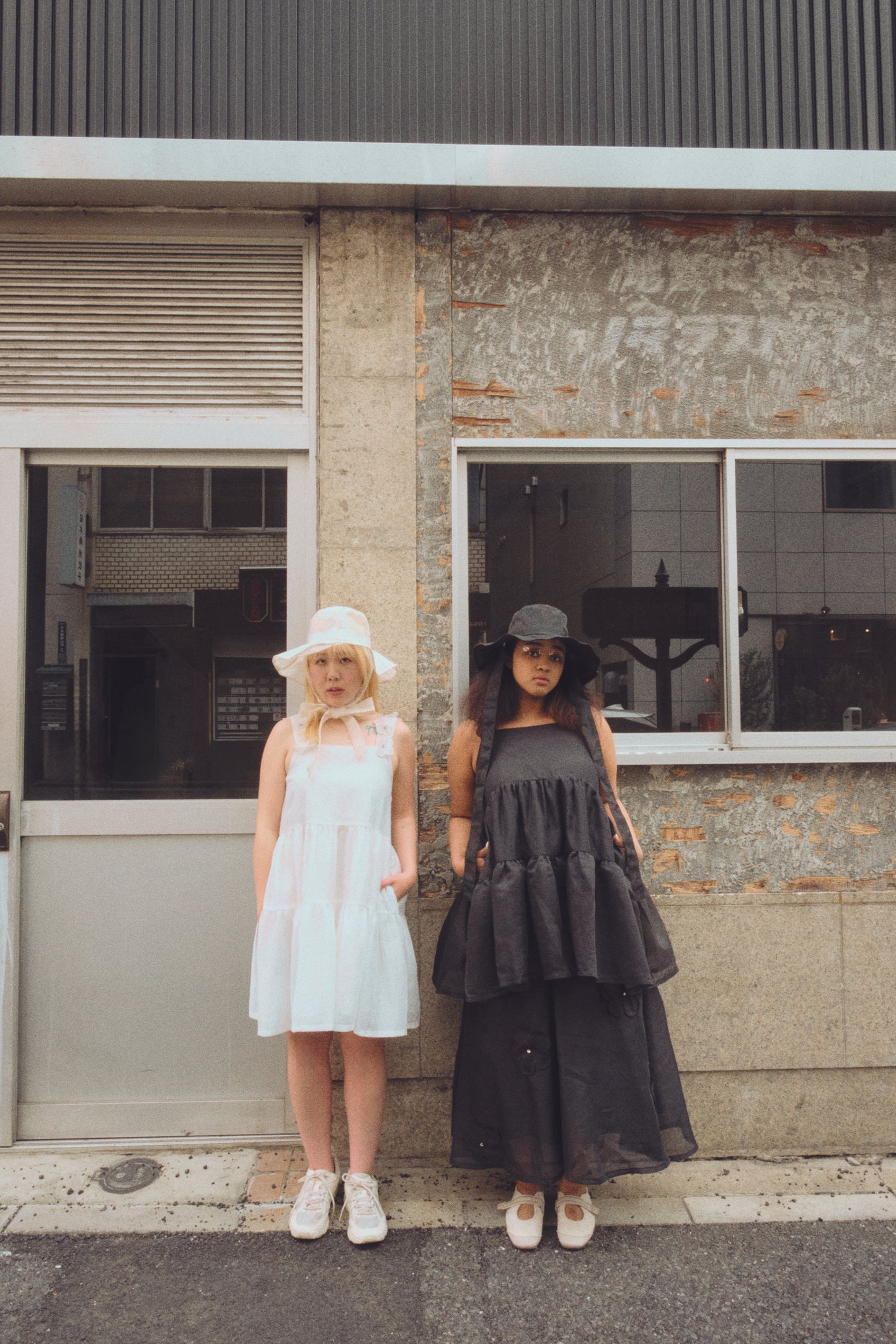 【ESPRIT】flower organdie tiered one-piece（フラワーオーガンジーティアードワンピース）