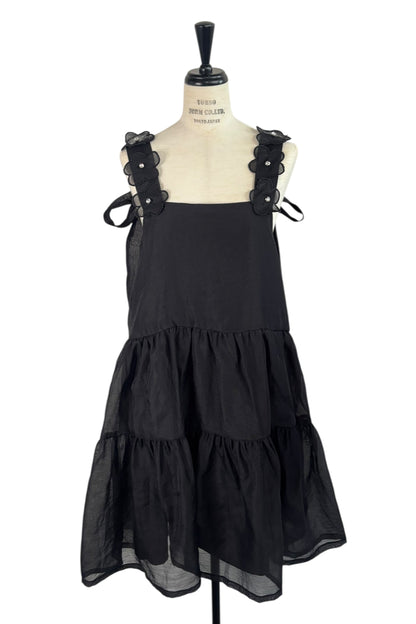 【ESPRIT】flower organdie tiered one-piece（フラワーオーガンジーティアードワンピース）